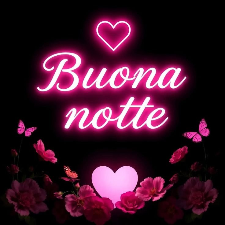 buonanotte a domani abbraccio