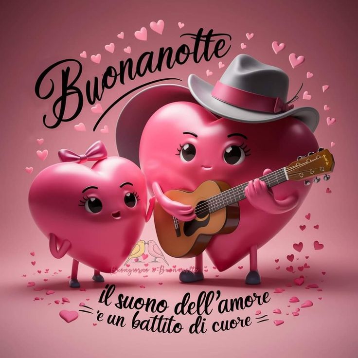 buonanotte bonne nuit ciao ciao