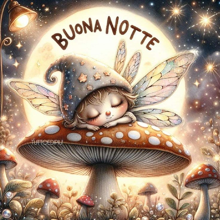 immagini buonanotte con angeli