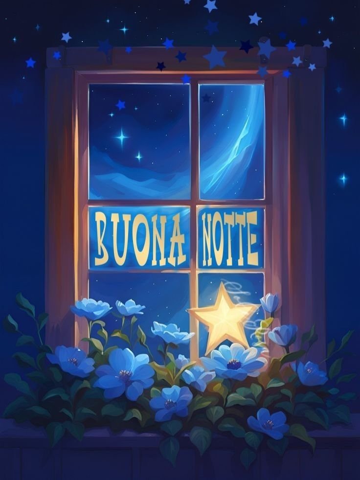 notte estiva buonanotte