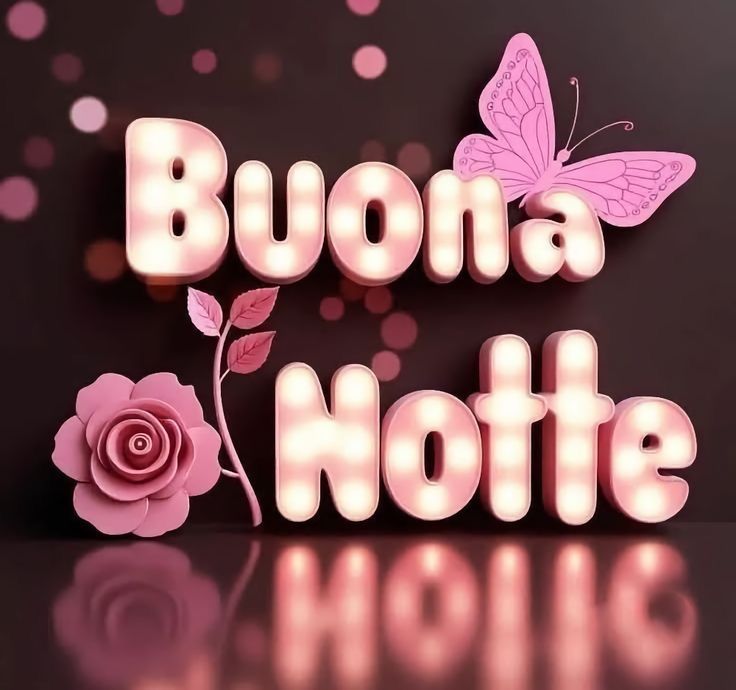 x buonanotte x buonanotte